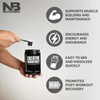 NutraBio NutraBio Creatine Monohydrate, Unflavored, 500g and Whey Protein Isolate,