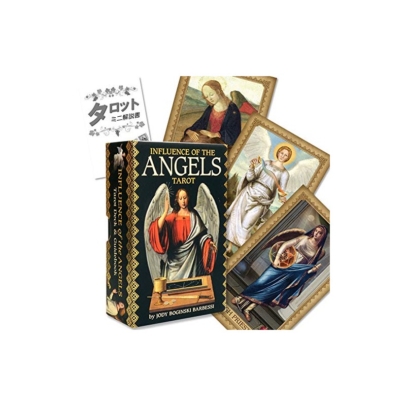 Influence of the Angels Tarot Tarot Divination with Japanese Manual