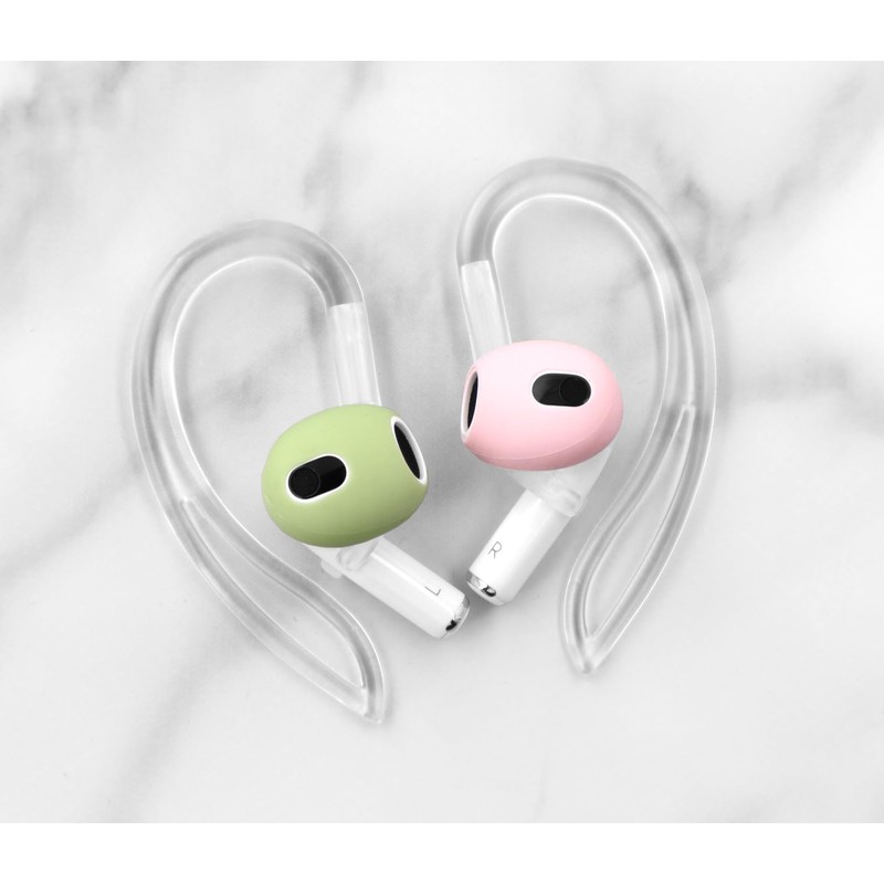 IiEXCEL Compatible with AirPods 4 Ear Hooks, Replacement 360 Angle