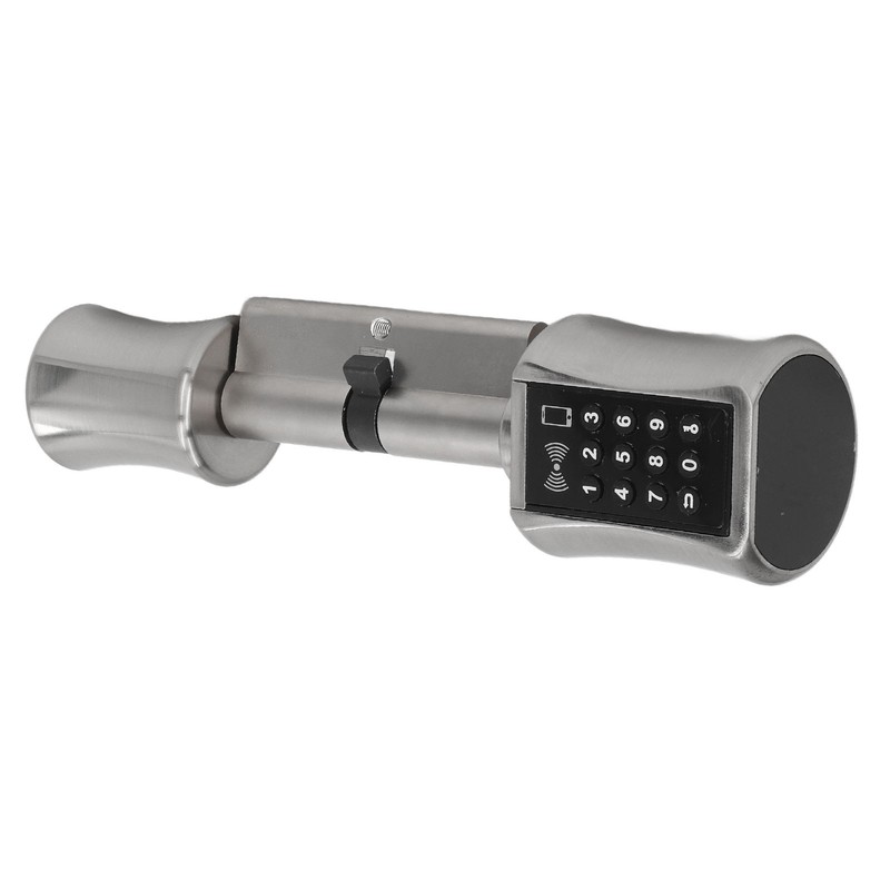Keyless Electric Lock Stainless Steel Brass Low Consumption Smart Cylinder