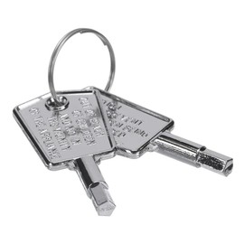WR01X28053 - Llave de puerta compatible con congeladores GE - Budora - RF-3898-01, 4589314, PS12172397