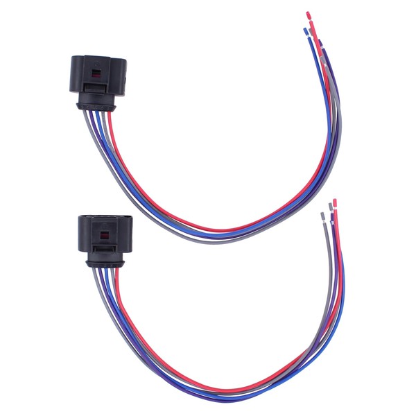HouYeen 2X 5 Pin Prewired MAF Mass Air Flow Plug