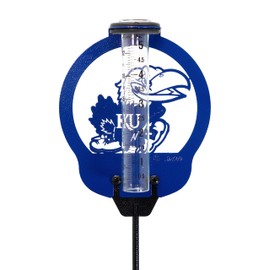 SWEN Products Kansas Jayhawks Rain Gauge