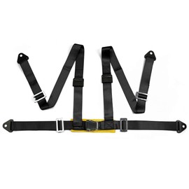 eat Belts Style Competition 4 Point Snap-In 2" Seat Belt Racing Harness safety belt seat harness with Camlock (Blcak)