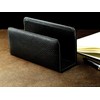 DELMON VARONE - Letter Stand Made of Premium Leather Soft