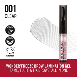 Wonder'Brow Lamination Gel - 001 Clear