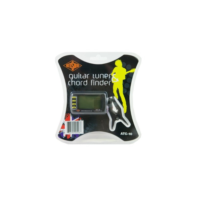 Rotosound Guitar Tuner and Chord Finder, ATC-10