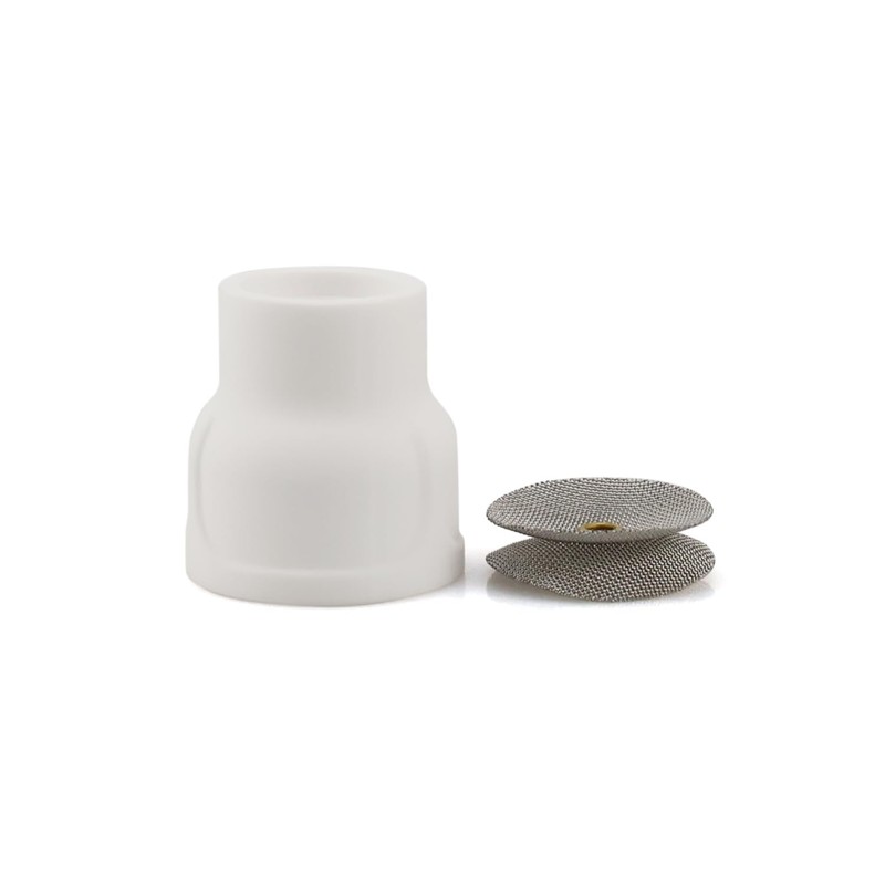 TIANLYLIN #12 Ceramic Cup White TIG Welding Cup with 3/32