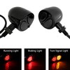 FATECIM 2X Motorcycle LED Turn Signal Lights with Running/Braking Lights,