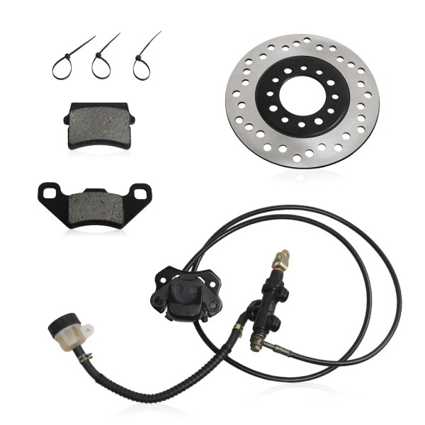 FEEKOR Hydraulic Rear Disc Brake Caliper System Disk Pad Kit