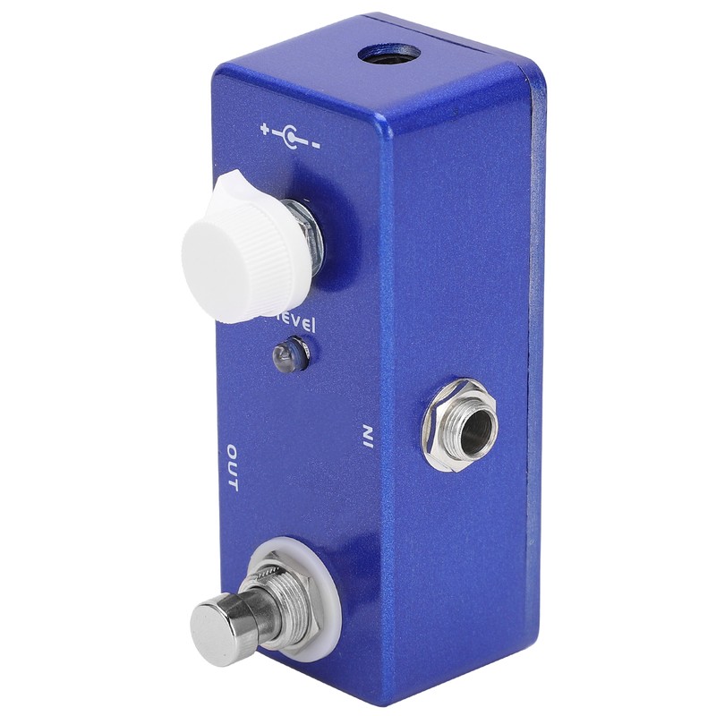 Guitar Effect Knob Control Adjustable Booster Pedal with DIP Switch