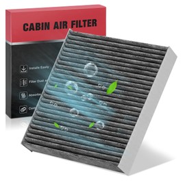 BDFHYK Cabin Air Filter with Activated Carbon Compatible with INFINITI QX50 2019-2023, QX55/QX60 2022-2023, Compatible with Nissan Altima 2019-2023, Replace# CF12552, 272776CA1A