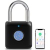 Fingerprint Lock, Anweller Smart Lock with Bluetooth, Padlock Fingerprint, Lock