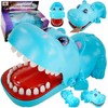 HUKITECH - Dentist Crazy Hippo Skill Game - Blue