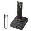 SHUBEIEUMI M.2 NVMe Enclosure, 10 Gbps M.2 NVMe SSD Hard