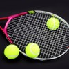 Durable String Single Tennis Racket Racquet for Kids Training Practice(