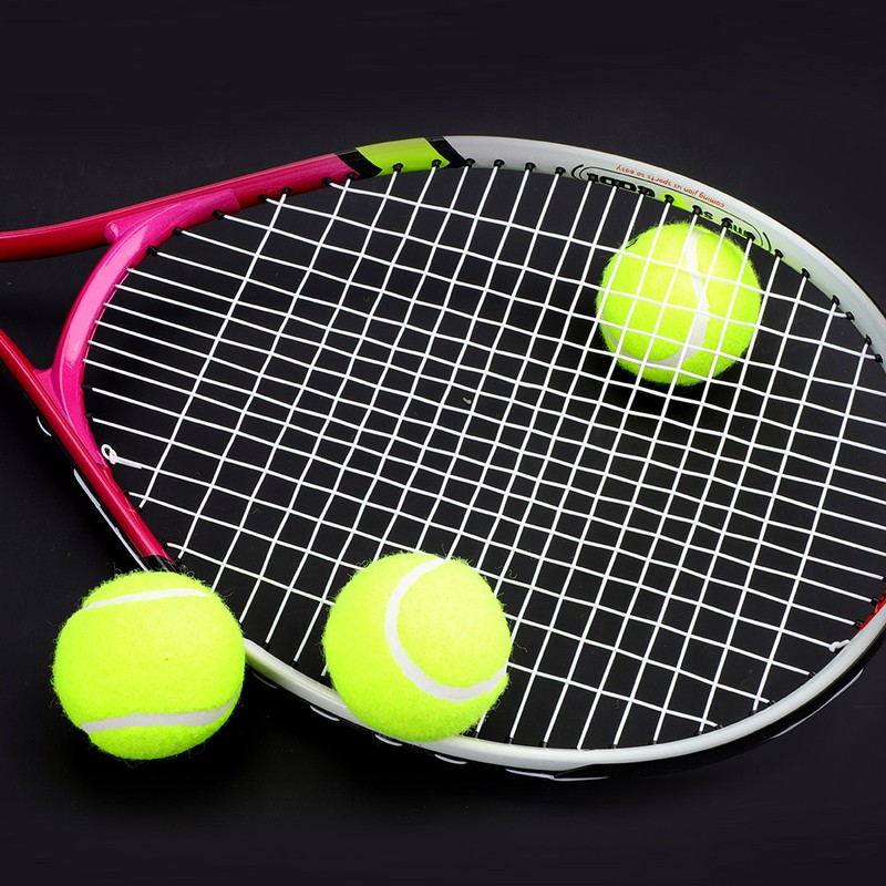 Durable String Single Tennis Racket Racquet for Kids Training Practice(