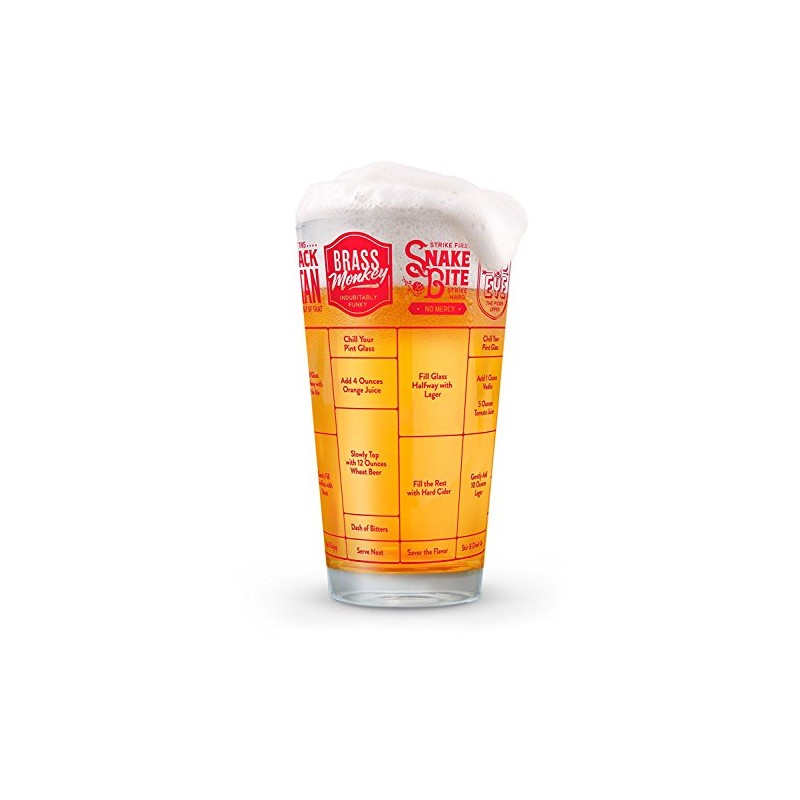 Fred "Good Measure" Gin Cocktail Measuring Cup, 9 x 9