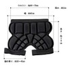 Ansimple Kids Kids Hip Protector Hip Pad Shockproof Pad Snowboard