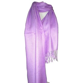 Premium Pashmina Shawl Wrap Scarf - Lilac Purple