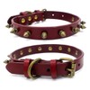 Dog Collar Neck Collar Leather Puppy Collar Cute Collar Punk