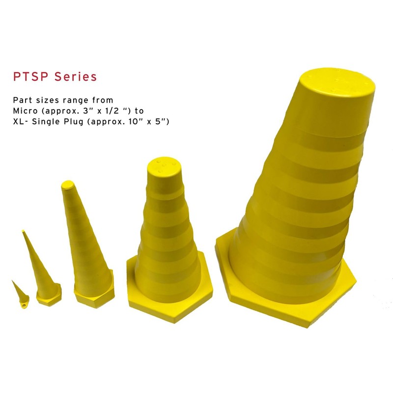 Caplugs Yelloc Oil and Chemical Plumbing Stopper Standard (Std)