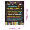 chiazllta Classroom Rules Poster Back to School Classroom Decorations 11
