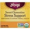 Yogi Tea Organic Sweet Clementine Stress Support Supplement, 16 Count