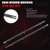 Dtomi Front Door Window Belt Weatherstrip, Moulding Trim Seal Compatible