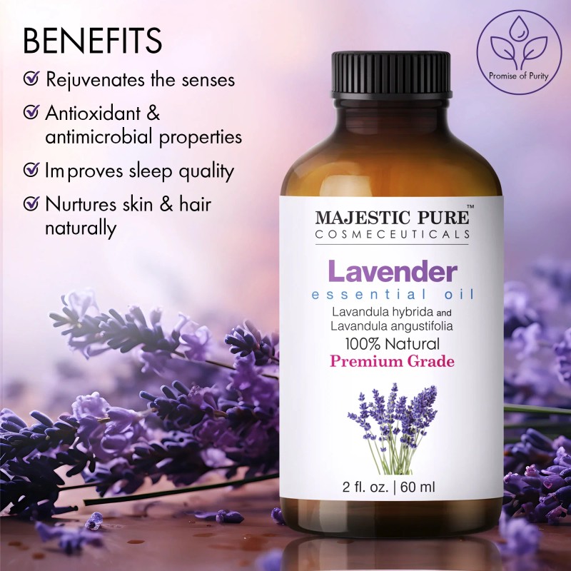 Lavender Essential Oil | 100% Pure and Natural |2 fl
