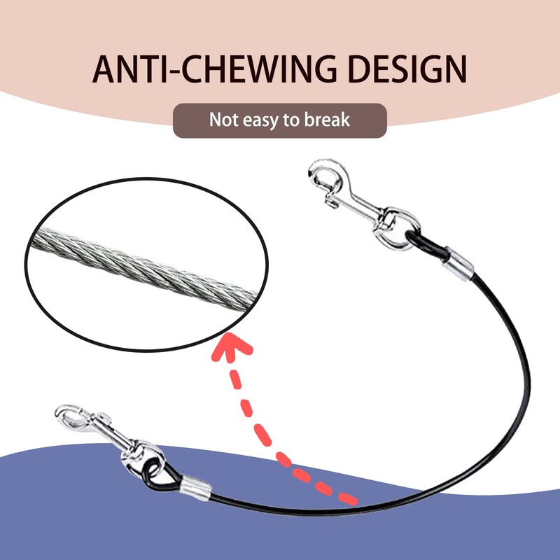Dog Tether for Car Pet Dog Car Seat Belt Restraint