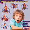 Space Rocket Magnetic Tiles Set, 58Pcs Magnatiles for Kids, Magnet