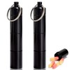 Pill Box Portable Pill Box with Key Ring 3 Compartments