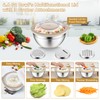 P&P CHEF Mixing Bowls with Lids Set of 3, Stainless