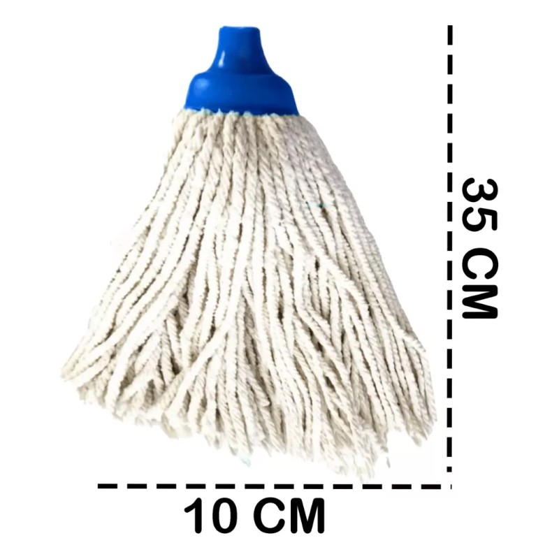 mdj Mechudo Trapadeador De Algodón 400g Repuesto 5 Piezas