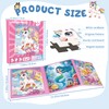 Measyth Magnetic Puzzles for Kids 3-5 Girl Gifts, 75Pcs Unicorn