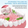 Öl Pulling Mundwasser mit Schaber für natürliche Zunge mit Kokosöl