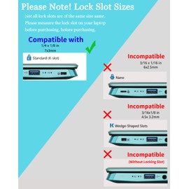 CaLeQi Kombination Security Lock Kabel für Notebook Laptop PC Computer-LCD-Monitor - 2 m Kabel schwarz (1pcs)