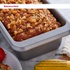 KitchenAid Nonstick Aluminized Steel Loaf Pan,Contour Silver