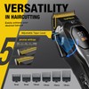 SUPRENT Mens Hair Clipper-Rechargeable Hair Cutting Kits with LED Display,