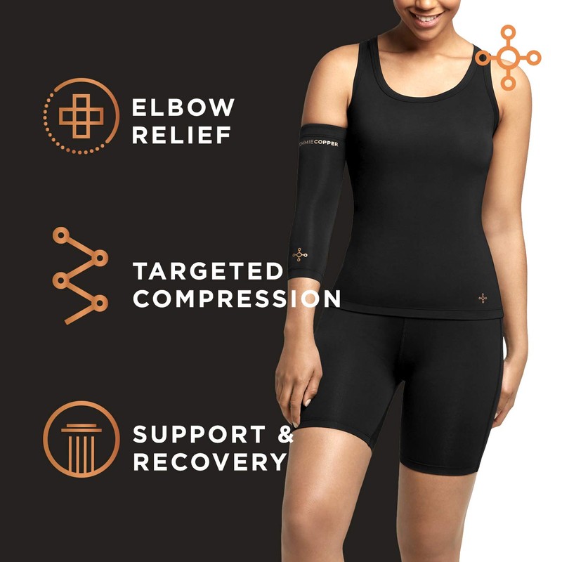 Tommie Copper Core Compression Elbow Sleeve - XX Large -