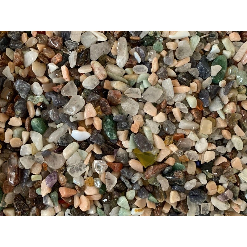 Assorted Chips – Natural Mini Assorted Stones, Crushed Undrilled Assorted,