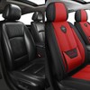 LINGVIDO Leather Car Seat Covers, Breathable Automotive Cover Cushion Accessories