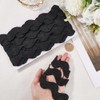 GORGECRAFT 10 Yard 40mm Black Jumbo Rick Rack Trim for