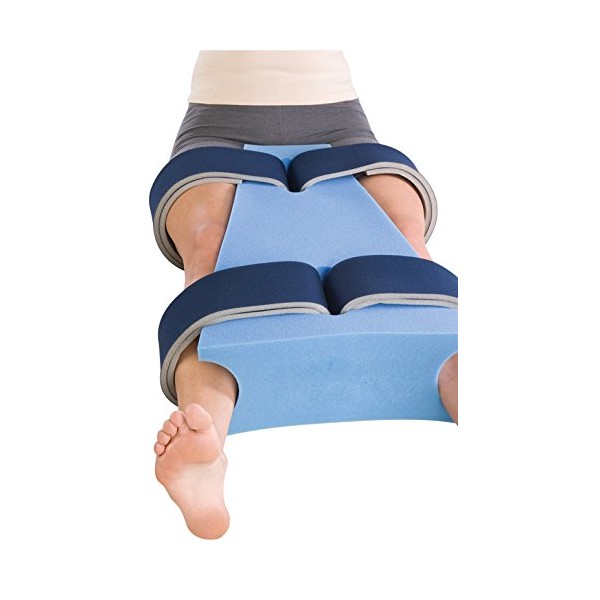 ProCare Hip Abduction Foam Support Pillow, Universal/Adjustable (19" - 27" L x 3" - 6.5" W)