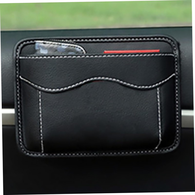 Alipis Car Console Organizer Bag Dashboard Pouch Design for Easy