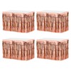 QUARKZMAN Pack of 4 29 x 108 inch rose gold