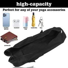 Nizirioo Yoga Bag with Wet Compartment and Bottle Pocket, Multifunctional Yoga Gym Bag, Adjustable Shoulder Strap, Yoga Accessories, Storage Bags for Yoga Mats & Yoga Accessories, Sports Bag for Women