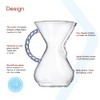 Chemex Pour-Over Glass Coffeemaker - Twisted Glass Handle Series -