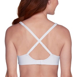 Vanity Fair Womens With 2-way Convertible Straps, Body Caress Full Coverage, Lightly Lined Cups Up To Dd Bra, Underwire - White, 42C US